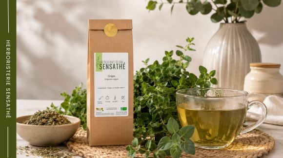 Origan, plante antiparasitaire digestive naturelle - Herboristerie Sensathé